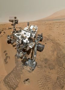 Even robots  on Mars like to take selfies...