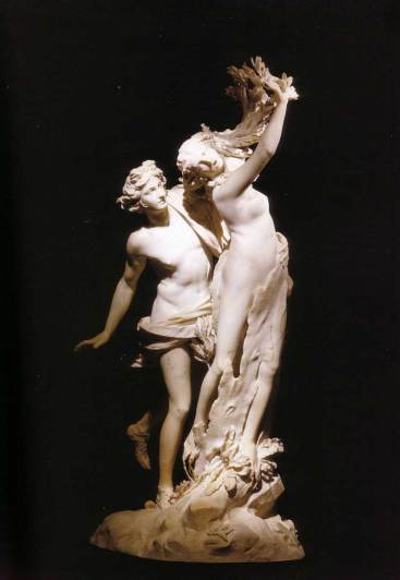 Apollo and Daphne, by the great Italian sculpture Bernini.